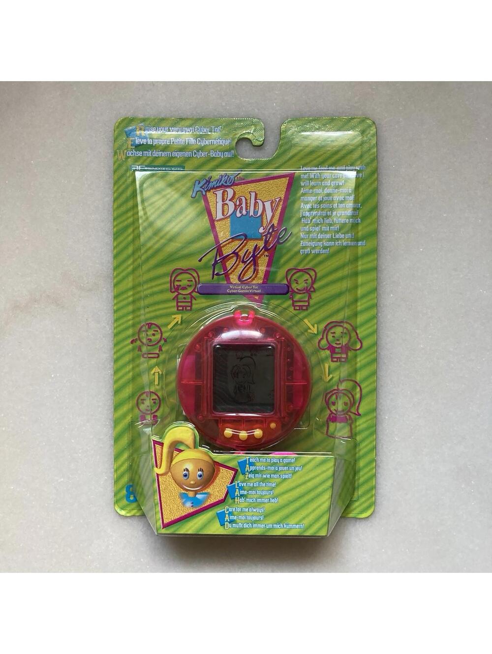 Sealed Baby Byte Human Virtual Pet 90s Electronic Kids Toy Tamagotchi